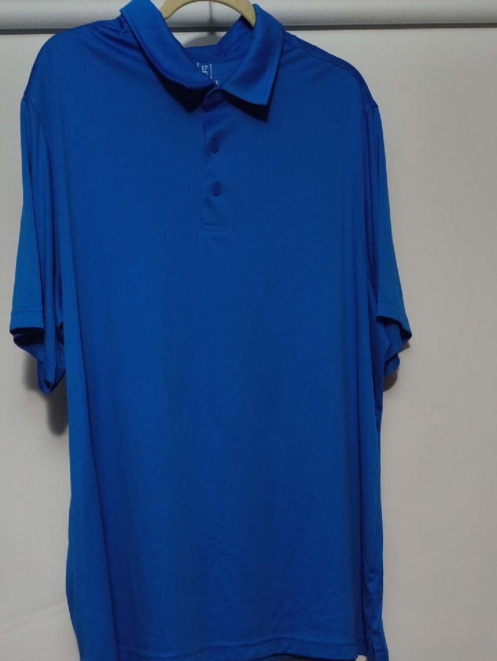 George Royal Blue Short Sleeve Polo